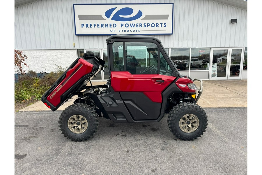 2024 Can-Am Defender Limited HD10 Fiery Red