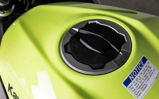 2026 Kawasaki Ninja 500 ABS Metallic Yellowish Green/Ebony