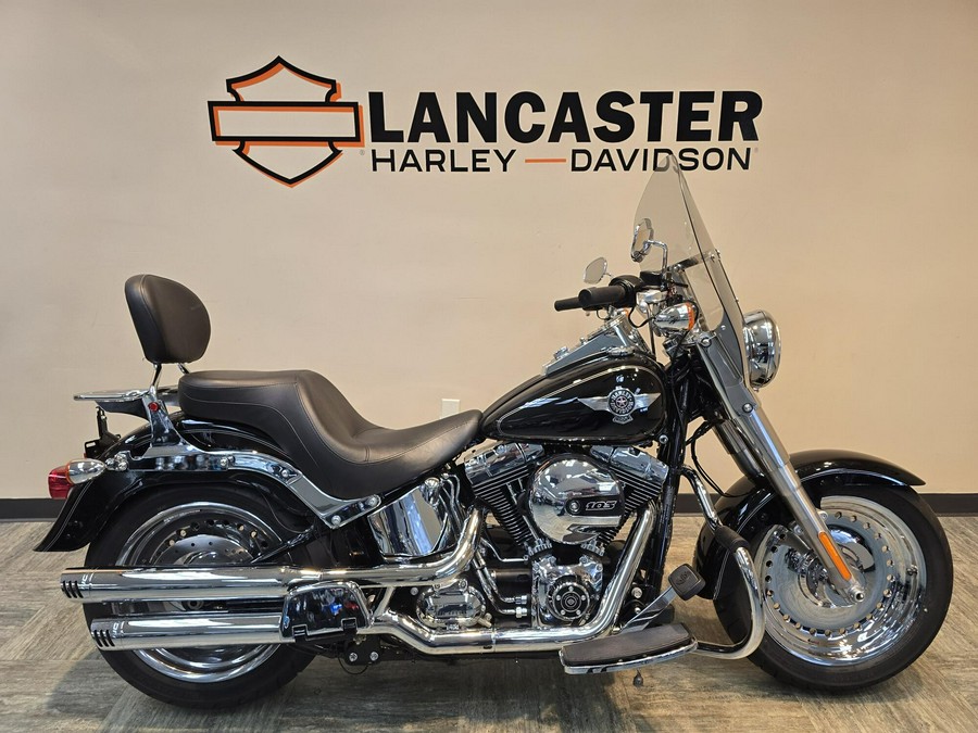 2017 Harley-Davidson® Fat Boy® Vivid Black FLSTF