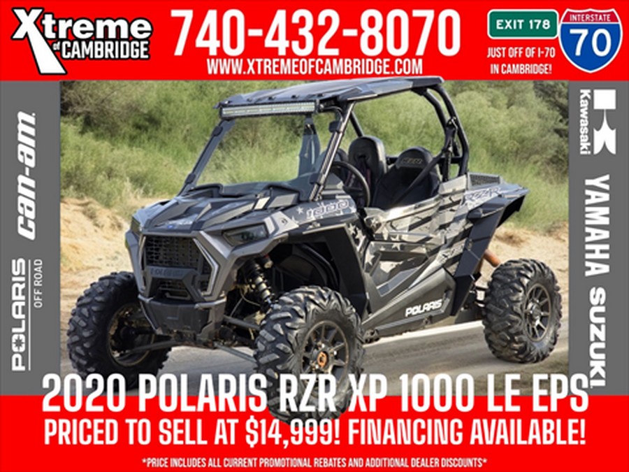 2020 Polaris RZR XP 1000 LE