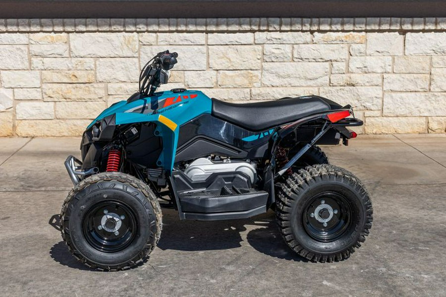 New 2024 CAN-AM RENEGADE 110 EFI CATALYST GRAY AND NEO YELLOW