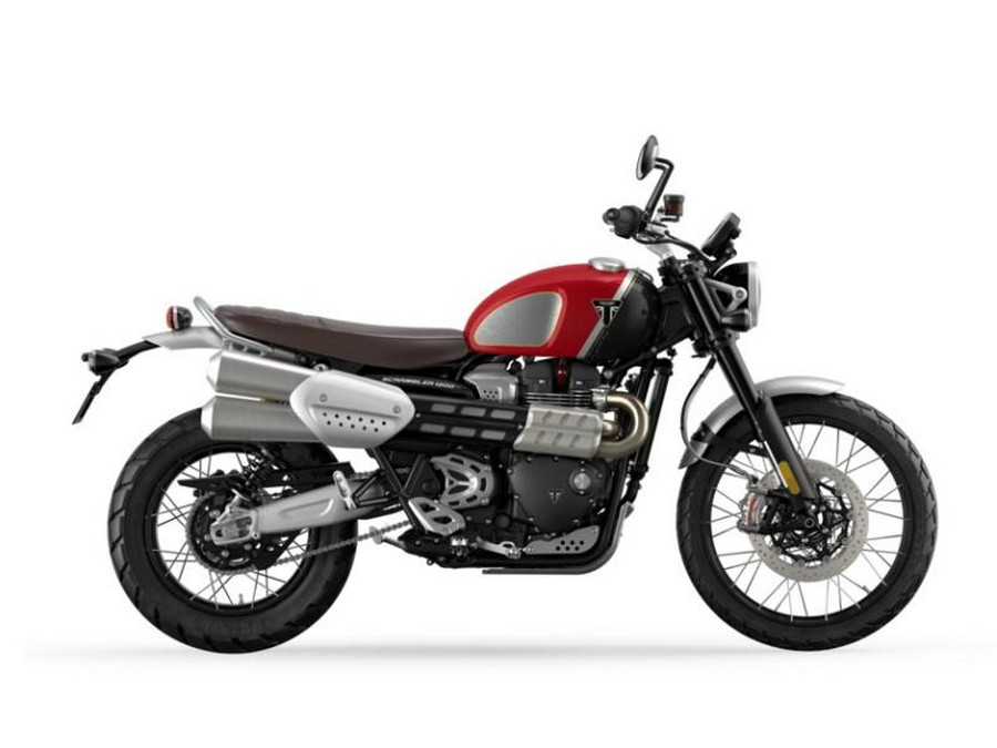 2022 Triumph Scrambler 1200 XC Gold Line Carnival Red/Storm Grey