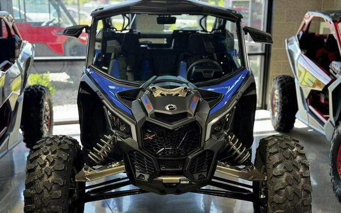 2024 Can-Am® Maverick X3 X rs Turbo RR with Smart-Shox Dazzling Blue & Carbon Black