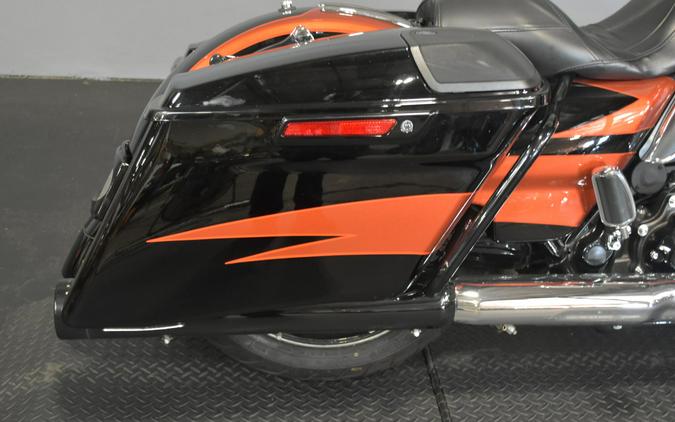 2017 Harley-Davidson CVO Street Glide Sunburst Orange/Starfire Black with Contrast Chrome Aggress