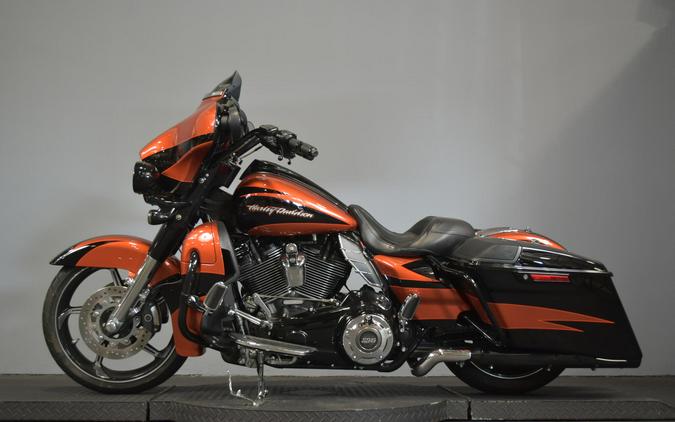 2017 Harley-Davidson CVO Street Glide Sunburst Orange/Starfire Black with Contrast Chrome Aggress