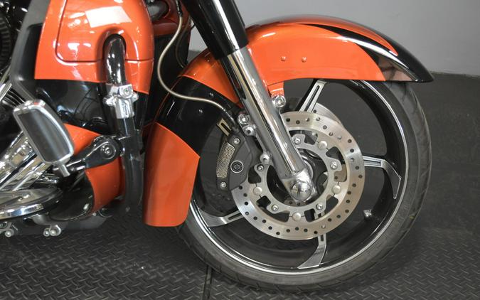 2017 Harley-Davidson CVO Street Glide Sunburst Orange/Starfire Black with Contrast Chrome Aggress