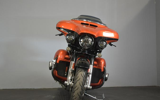 2017 Harley-Davidson CVO Street Glide Sunburst Orange/Starfire Black with Contrast Chrome Aggress