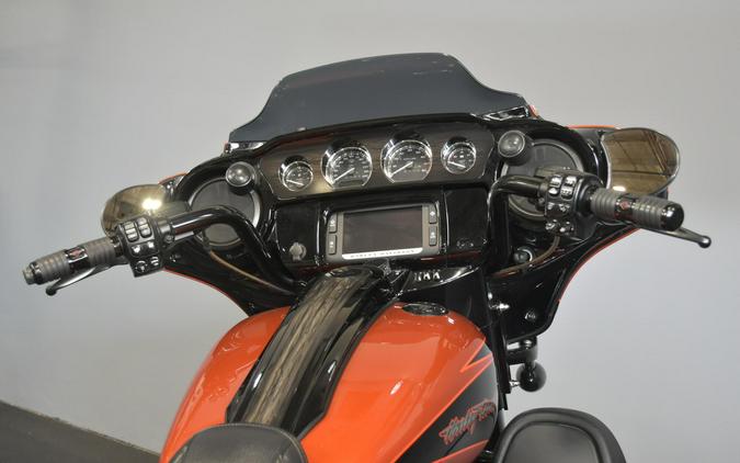 2017 Harley-Davidson CVO Street Glide Sunburst Orange/Starfire Black with Contrast Chrome Aggress