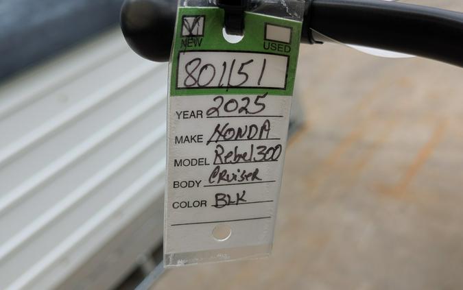 2025 Honda Rebel 300