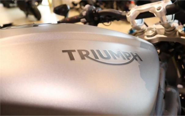 2022 Triumph Speed Triple 1200 RS Matte Silver Ice