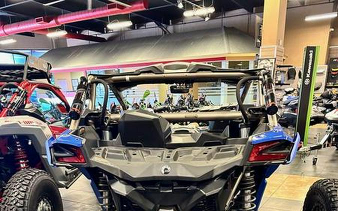 2024 Can-Am® Maverick X3 X rs Turbo RR with Smart-Shox Dazzling Blue & Carbon Black