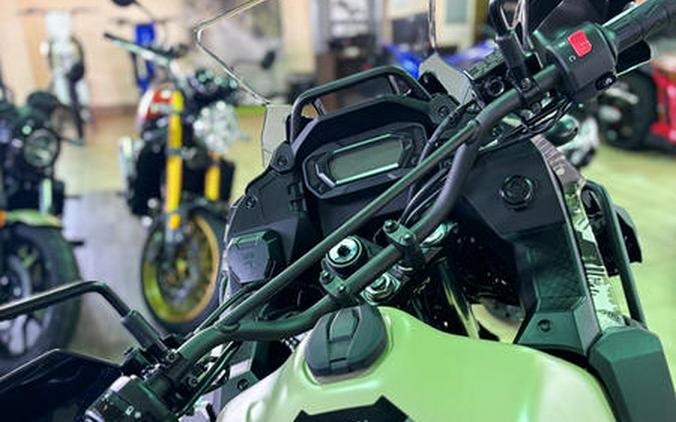 2026 Kawasaki KLR®650 Adventure ABS Cypher Camo Beige