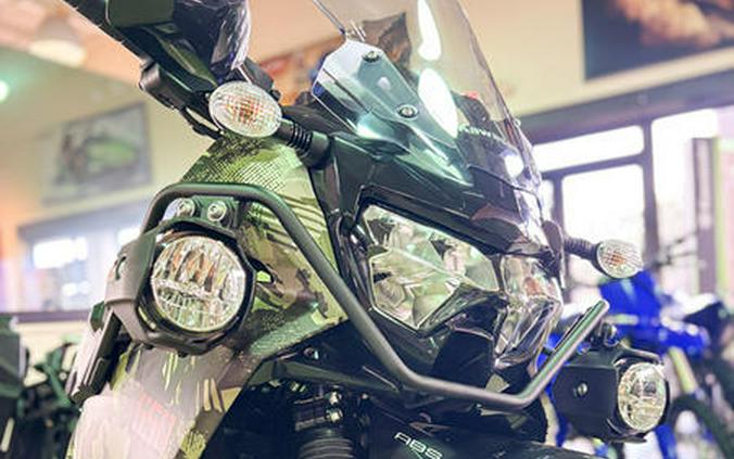 2026 Kawasaki KLR®650 Adventure ABS Cypher Camo Beige