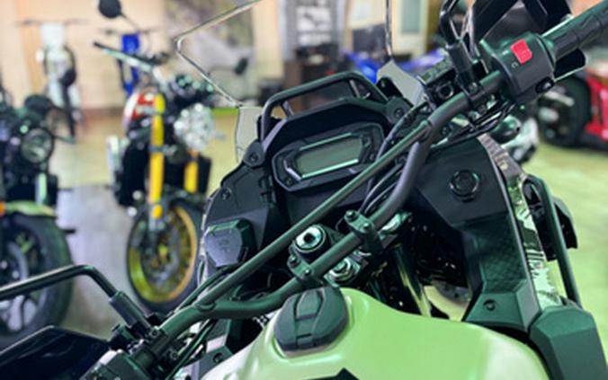 2026 Kawasaki KLR650 Adventure ABS Cypher Camo Beige