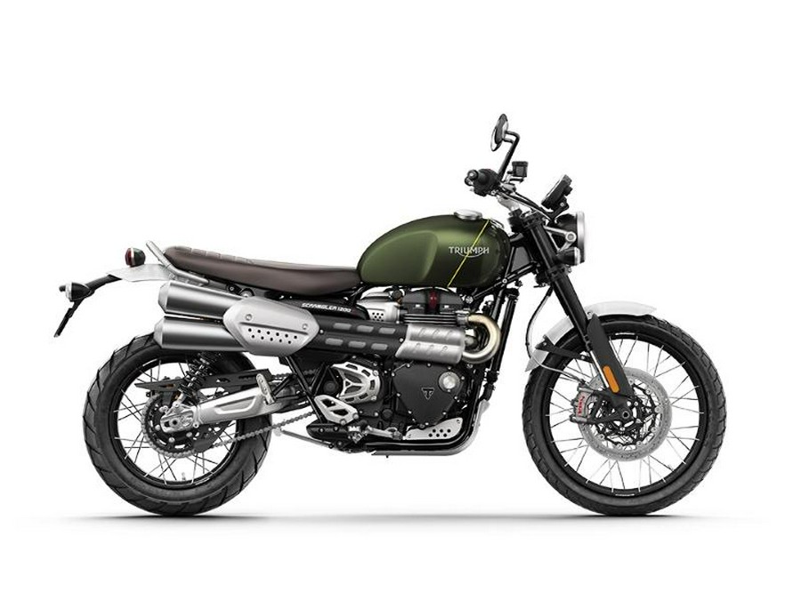 2020 Triumph Scrambler 1200 XC Matte Khaki Green/Brooklands Green