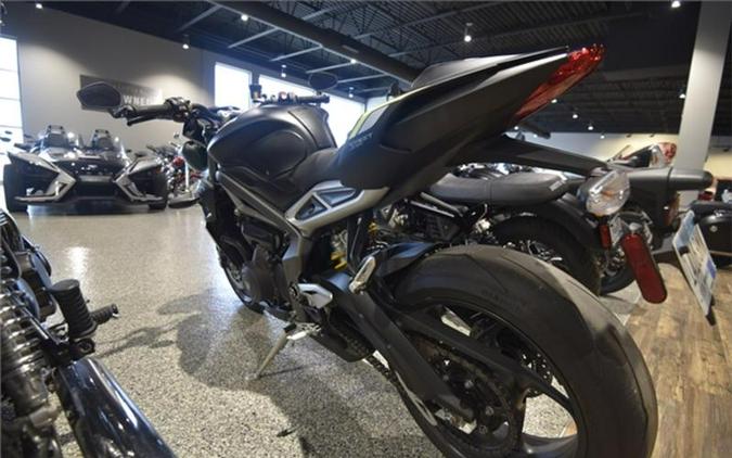 2022 Triumph Street Triple RS Matte Jet Black