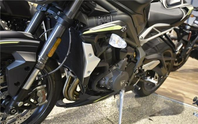 2022 Triumph Street Triple RS Matte Jet Black