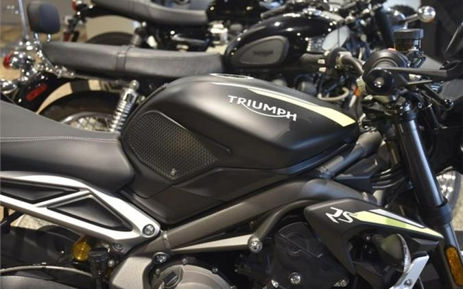 2022 Triumph Street Triple RS Matte Jet Black