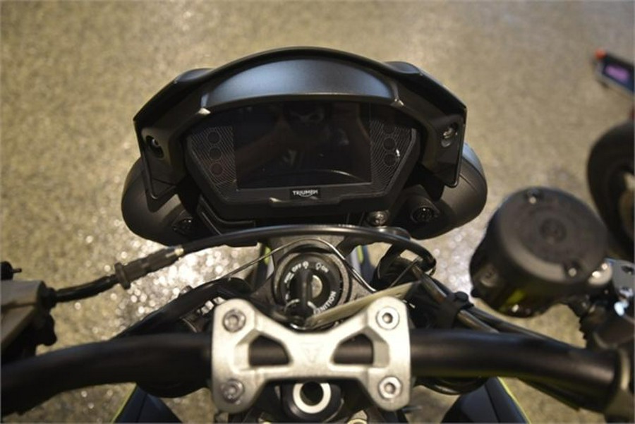 2022 Triumph Street Triple RS Matte Jet Black