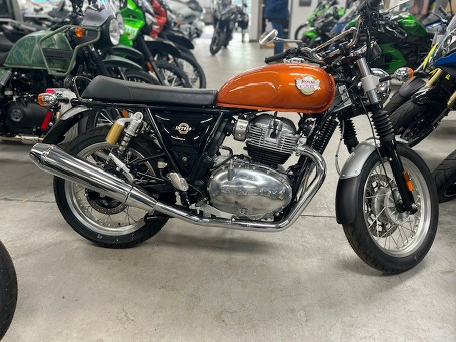 2023 Royal Enfield INT650 Orange Crush