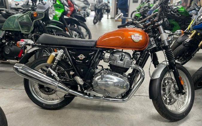 2023 Royal Enfield INT650 Orange Crush