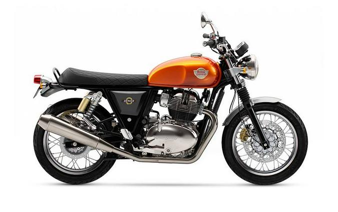 2023 Royal Enfield INT650 Orange Crush