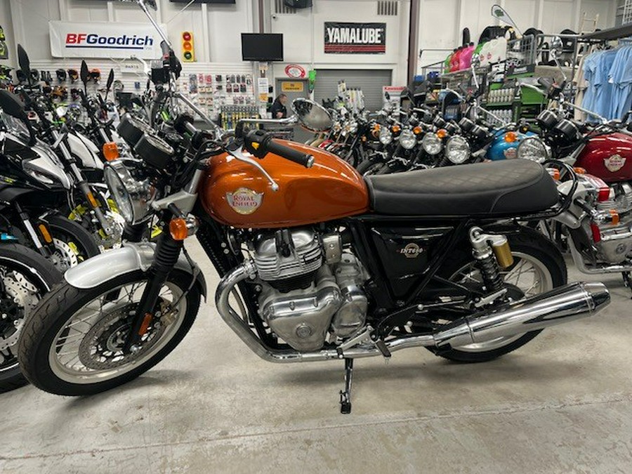 2023 Royal Enfield INT650 Orange Crush