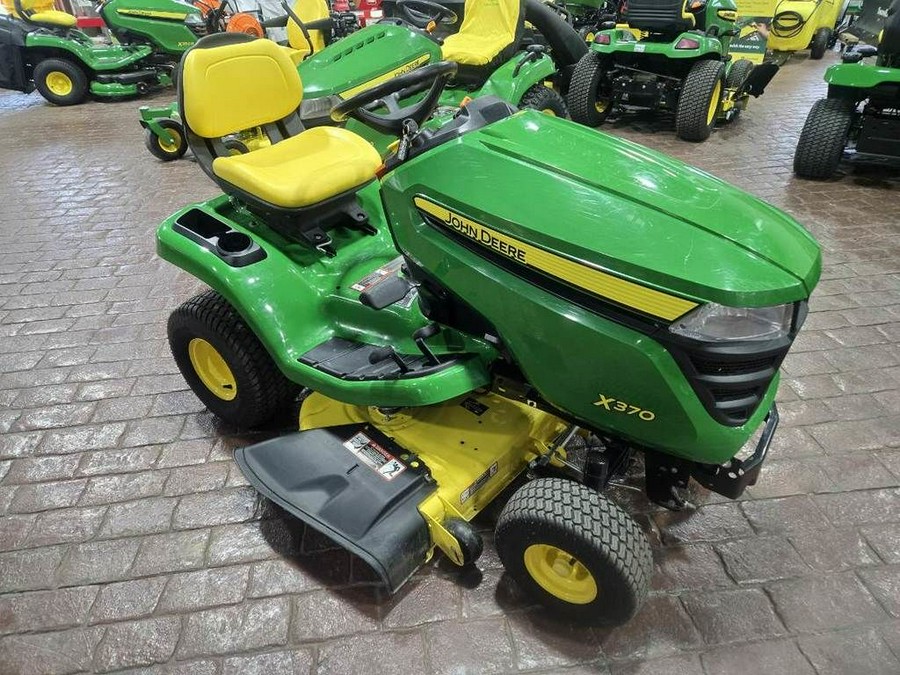 2020 John Deere X300 Series X370