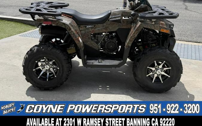 2026 Denago Powersports Mudhawk 200 FI Trami Camouflage