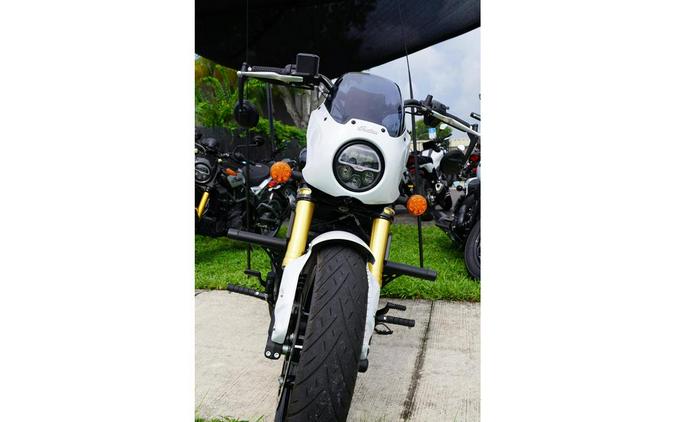 2025 Indian Motorcycle Motorcycle 101 SCOUT WHITE MTLC WGRFX TEC