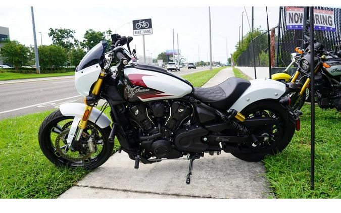 2025 Indian Motorcycle Motorcycle 101 SCOUT WHITE MTLC WGRFX TEC