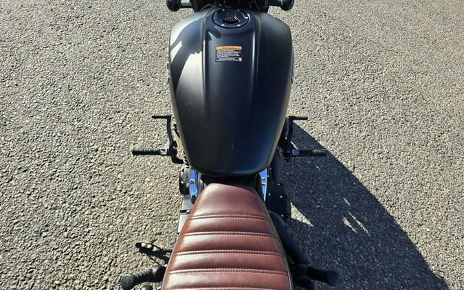 2019 Indian Scout Bobber ABS Thunder Black Smoke