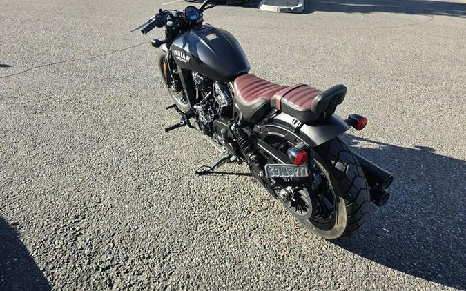 2019 Indian Scout Bobber ABS Thunder Black Smoke