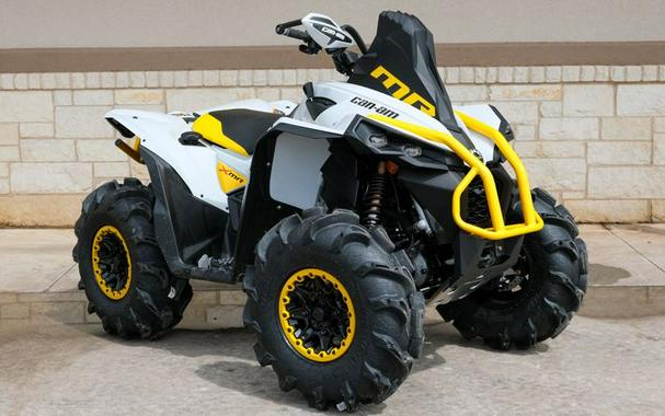 New 2024 CAN-AM RENEGADE X MR 650 CATALYST GRAY AND NEO YELLOW