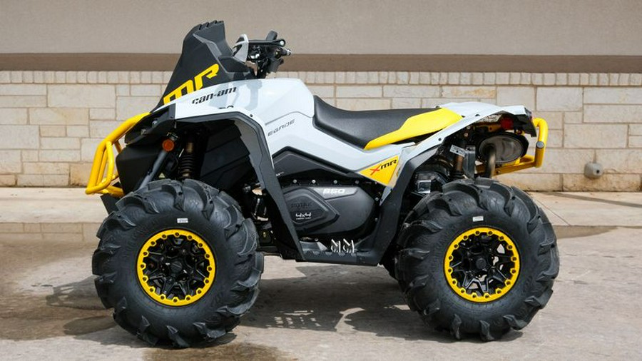 New 2024 CAN-AM RENEGADE X MR 650 CATALYST GRAY AND NEO YELLOW