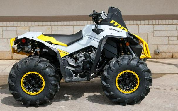 New 2024 CAN-AM RENEGADE X MR 650 CATALYST GRAY AND NEO YELLOW