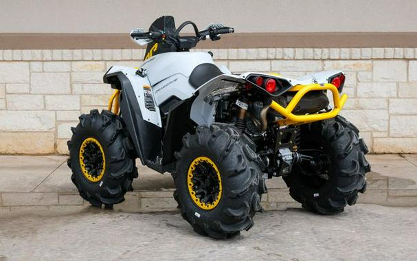 New 2024 CAN-AM RENEGADE X MR 650 CATALYST GRAY AND NEO YELLOW