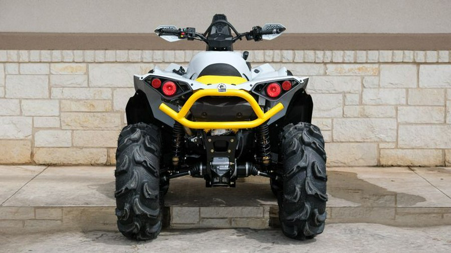 New 2024 CAN-AM RENEGADE X MR 650 CATALYST GRAY AND NEO YELLOW