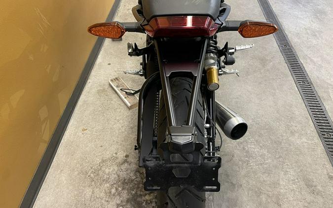 2019 Indian FTR 1200 S Titanium Metallic Over Thunder Black P