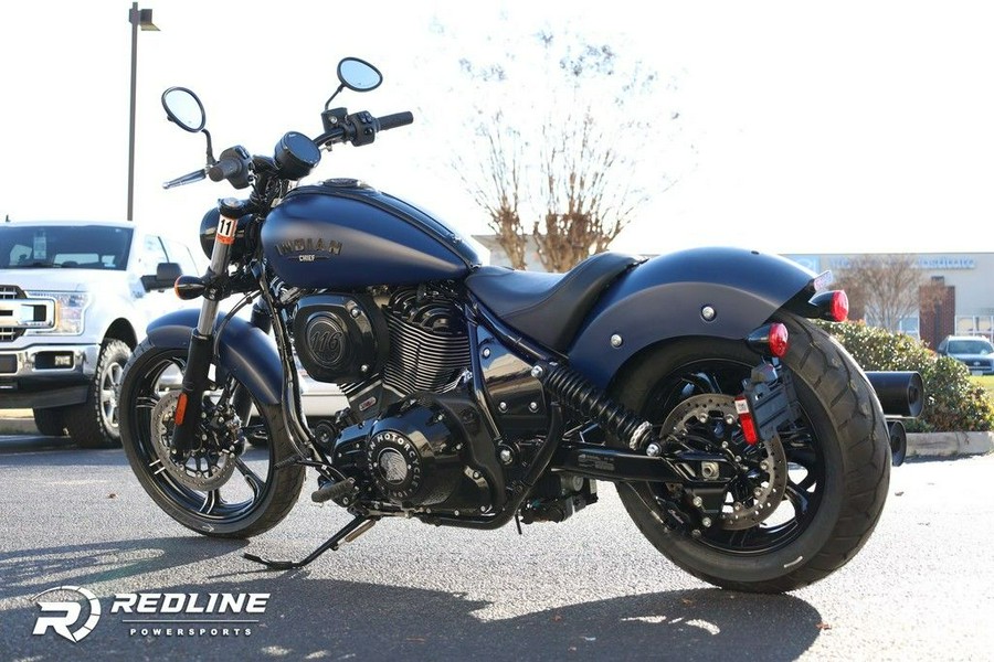 2024 Indian Motorcycle® Chief Dark Horse® Springfield Blue Smoke