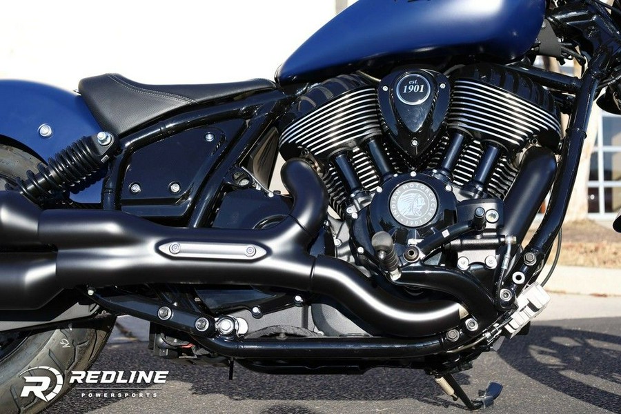 2024 Indian Motorcycle® Chief Dark Horse® Springfield Blue Smoke