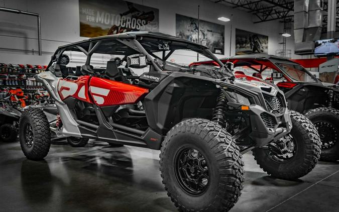 2024 Can-Am® Maverick X3 MAX RS Turbo RR Fiery Red & Hyper Silver