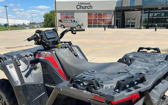 2018 Polaris® Sportsman® 850 SP Matte Titanium