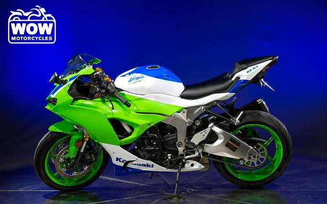 2024 Kawasaki ZX-6R NINJA ABS KRT ZX6R 600 636 ANNIVERSARY