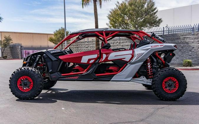 2024 Can-Am® Maverick X3 MAX RS Turbo RR Fiery Red & Hyper Silver