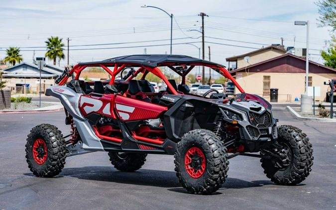 2024 Can-Am® Maverick X3 MAX RS Turbo RR Fiery Red & Hyper Silver