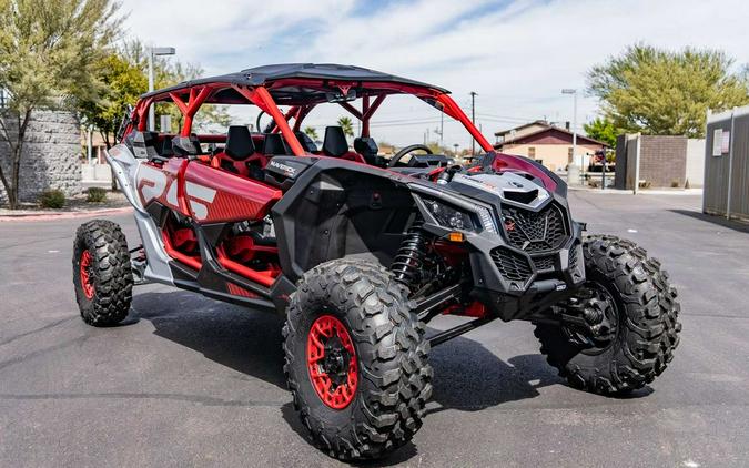 2024 Can-Am® Maverick X3 MAX RS Turbo RR Fiery Red & Hyper Silver