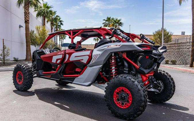 2024 Can-Am® Maverick X3 MAX RS Turbo RR Fiery Red & Hyper Silver