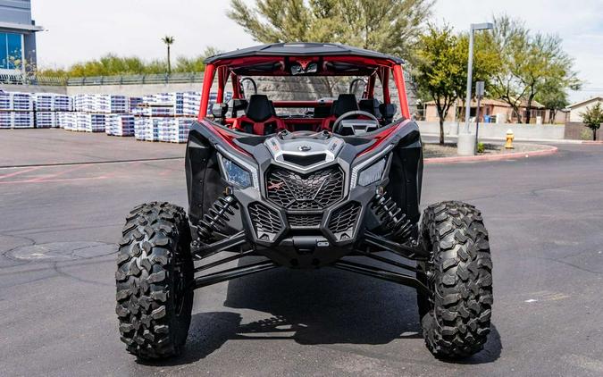 2024 Can-Am® Maverick X3 MAX RS Turbo RR Fiery Red & Hyper Silver