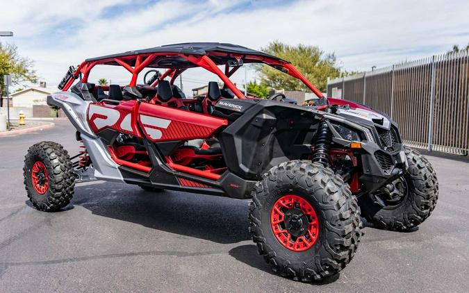 2024 Can-Am® Maverick X3 MAX RS Turbo RR Fiery Red & Hyper Silver